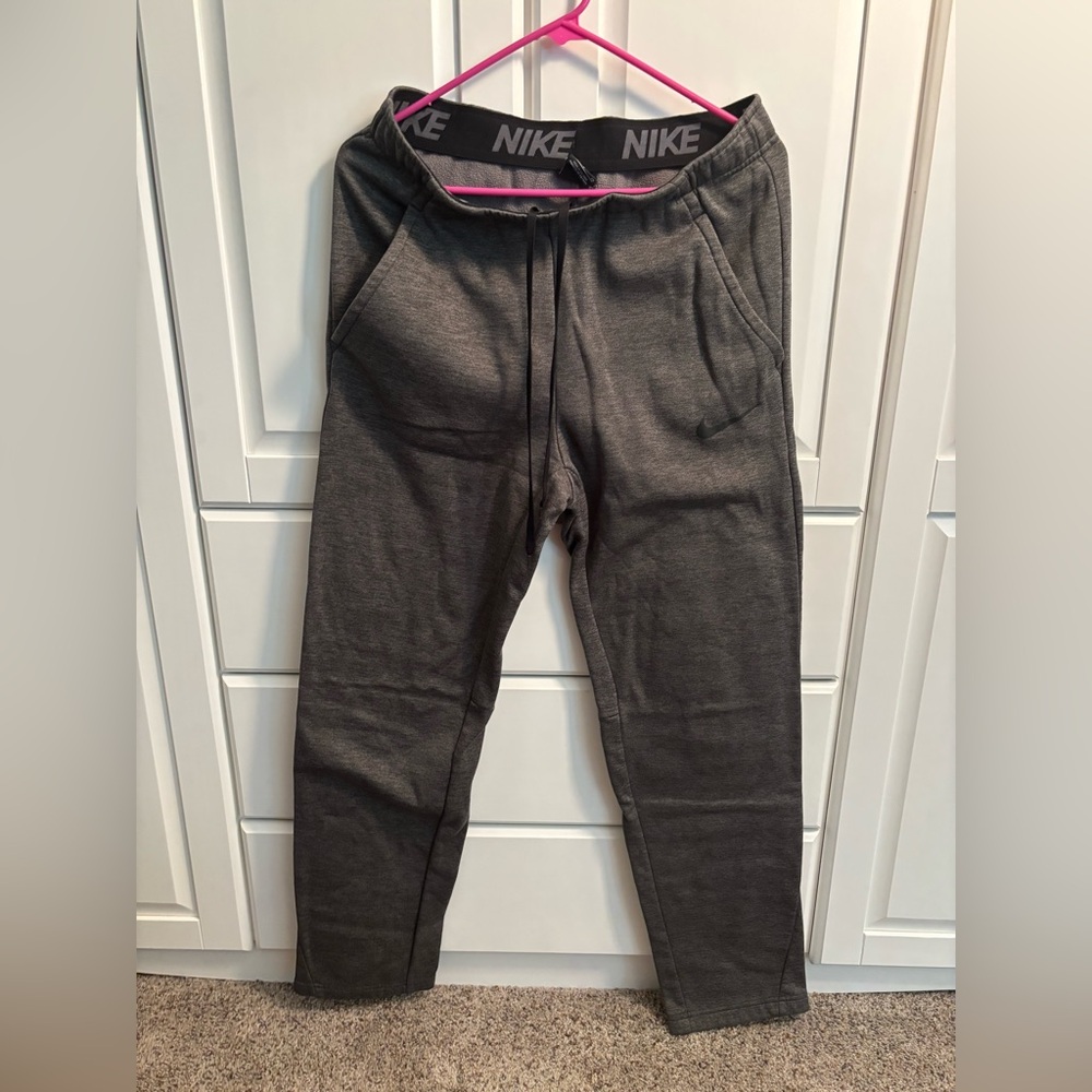 Nike Men’s Charcoal Joggers. Dri-fit.